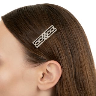 French Early-Art Deco Diamond Barrette