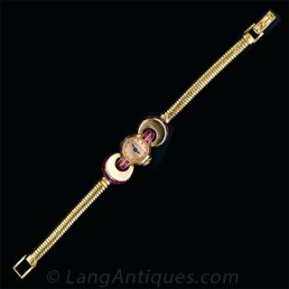 French Retro Ladies Wrist Watch