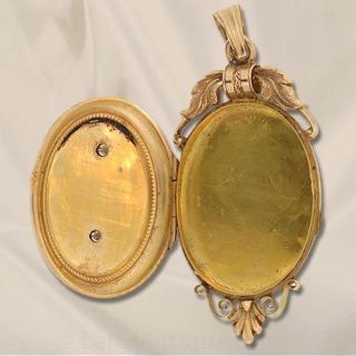 French Seed Pearl Locket