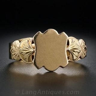 French Signet Ring