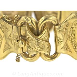 French Victorian Gold Bracelet
