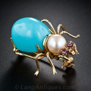 Garden Spider Pin