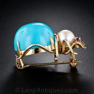 Garden Spider Pin
