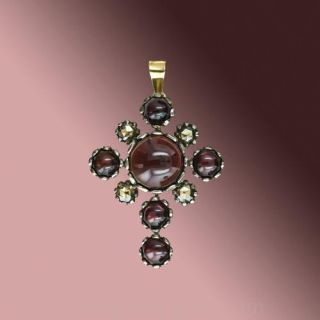 Garnet-and-Diamond-Cross-Main-View
