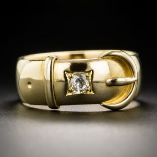 Gent's Diamond Buckle Band - 1