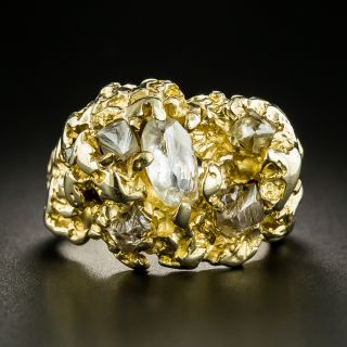 Estate Rough Diamond Ring - 0