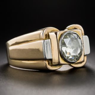 Gent's Rose-Cut Diamond Ring