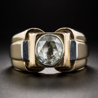 Gent's Rose-Cut Diamond Ring - 2