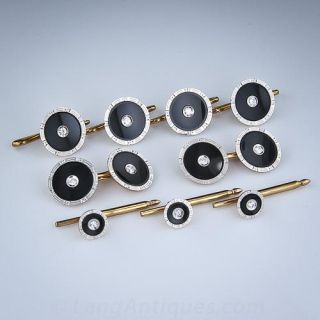 Gentleman's Art Deco Dress Set