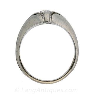 Gents Art Deco Dinner Ring
