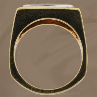 Gents Contemporary Diamond Ring