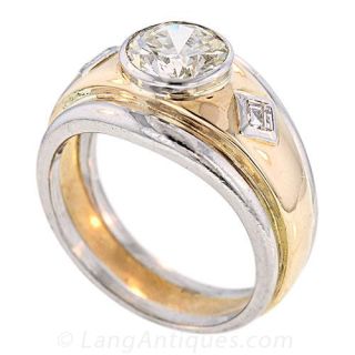 Gents Estate Diamond Ring