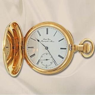 Gents Hunter Case Patek Philippe Pocket Watch