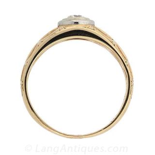Gents Victorian Style Ring