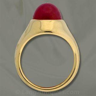 Gents Vintage Tiffany & Co. Star Ruby Ring