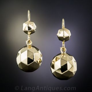 Geodesic Ball Earrings