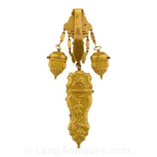Georgian Chatelaine with Fitted Box