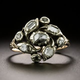 Georgian Diamond Cluster Ring - 2