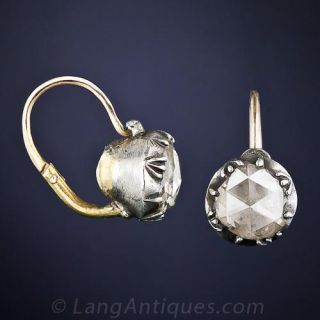 Georgian Diamond Earrings