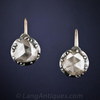 Georgian Diamond Earrings