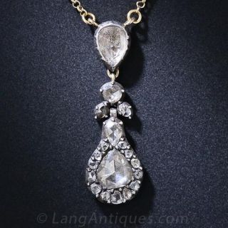 Georgian Diamond Necklace - 1