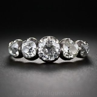 Georgian Five-Stone Diamond Ring