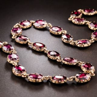 Georgian Garnet Necklace
