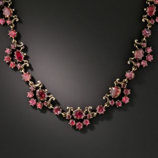 Georgian Garnet Necklace - 2