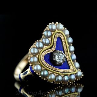 Georgian Heart Ring