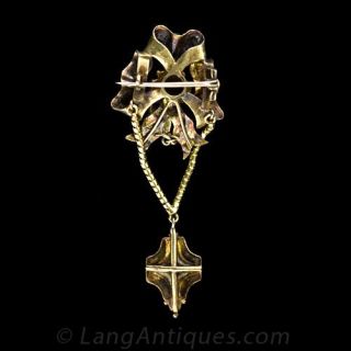 Georgian Multi Gem Pendant