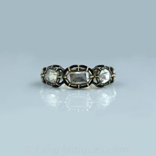 Georgian Diamond Wedding Band