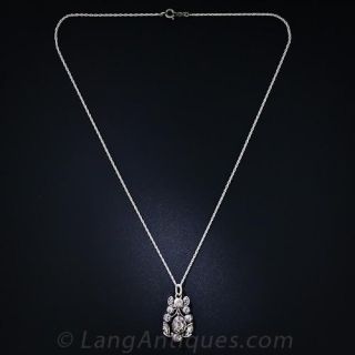 Georgian Rose-Cut Diamond Necklace