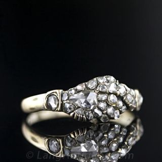 Georgian Rose Cut Diamond Ring