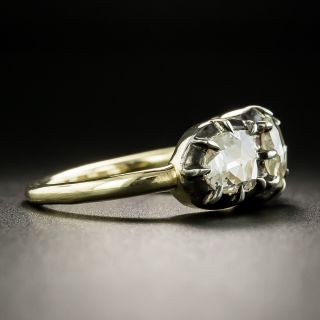 Georgian 'Style' Three-Stone Rose-Cut Diamond Ring