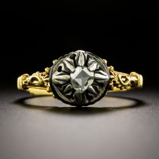 Georgian Table Cut Diamond Ring - 3