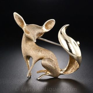 German Fox Pin
