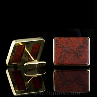 Gigantic Jasper Cufflinks