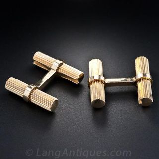 Gold Bar Cufflinks