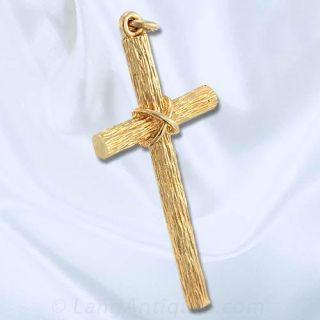 Gold Cross Pendant