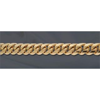 Gold Curb Link Bracelet