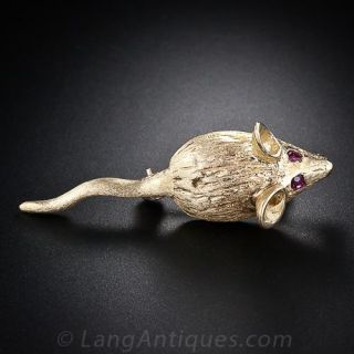 Gold Mouse Pin