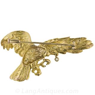 Golden Eagle Pin