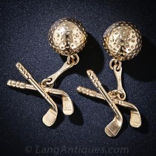 Golf Cufflinks