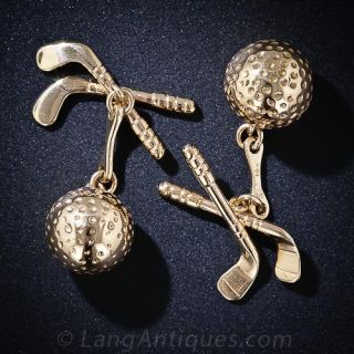 Golf Cufflinks