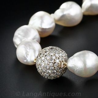 Graduated South Sea Pearl Necklace