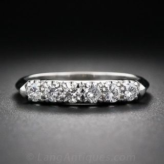 Granat Bros. Vintage Wedding Band
