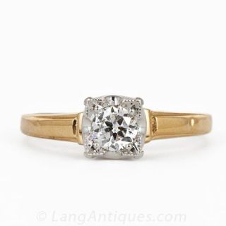 Estate Diamond Engagement Ring 
