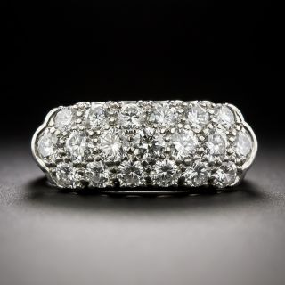 Granat Brothers Mid-Century Pavé Diamond Band Ring - 3