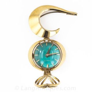 Groovy Gubelin Ladys Lapel Watch