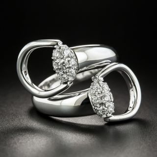 Gucci Diamond Horse-Bit Collection Ring - 2